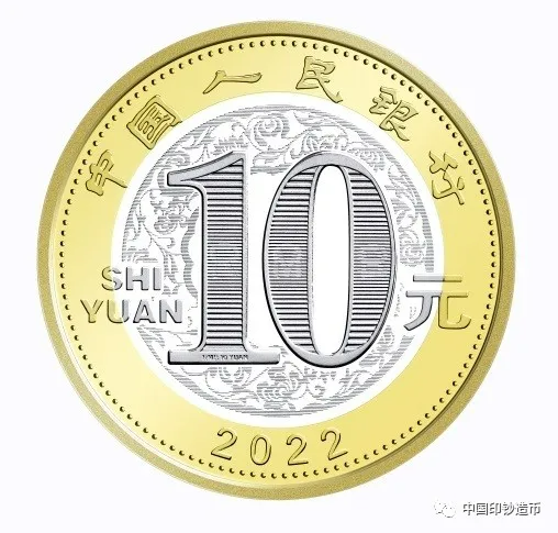 虎年纪念币图片（虎年纪念币图样），2022虎年纪念币图
