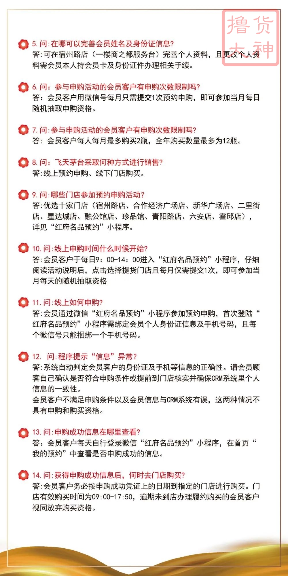 微商红府超市茅台（红府超市茅台抢购规则）